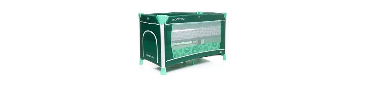 Łóżeczko turyst. Moderno XVII Dark Turkus