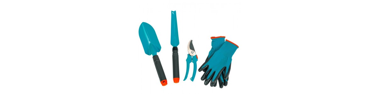 zestaw narzędzi ogrodowych