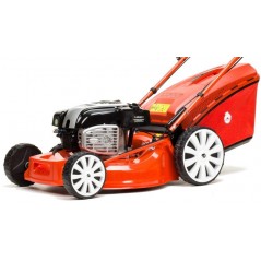 czerwona kosiarka spalinowa 4